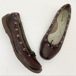 clarks deck shoes ladies